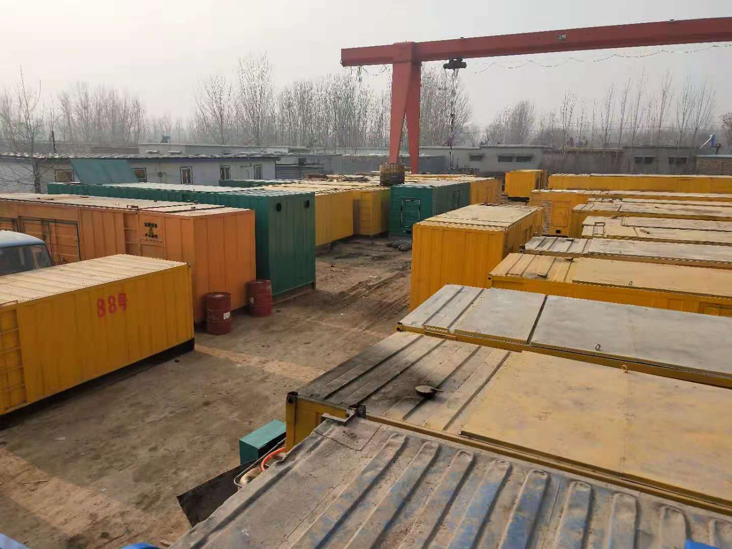 青龙租赁发电机-灰尘、风沙对柴油发电机组造成哪些不良影响？